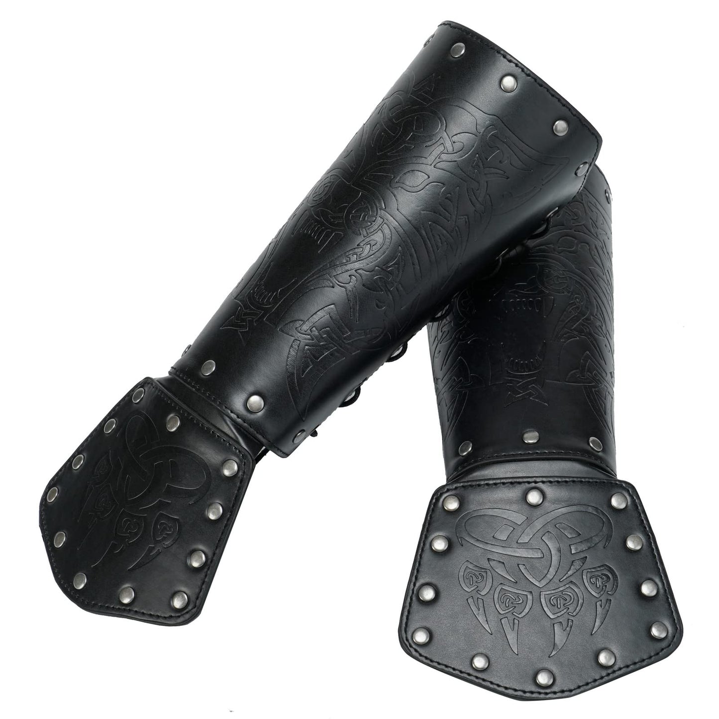 Leather Bracer Arm Cuff Armor Medieval Vambrace