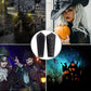 GelConnie Leather Gauntlet Wristband Viking Leather Arm Guard Medieval Armor Bracers Leather Armband Wrist Guards Cosplay Black Leather Bracers