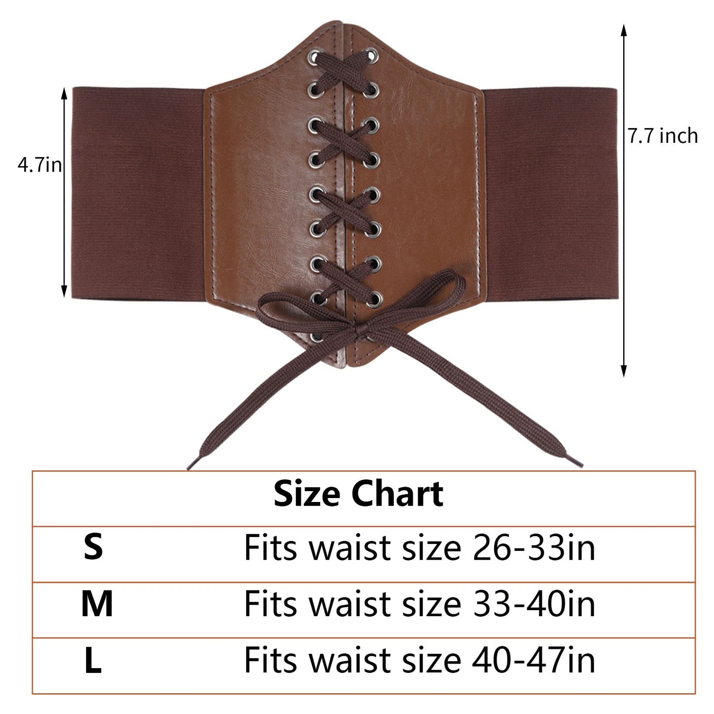 Faux Leather Cincher and Bracers