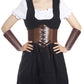 Faux Leather Cincher and Bracers