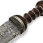 REG-2197 - Custom Handmade Damascus Steel 17 Inches Dirk Blade Knife - Perfect Grip Rose Wood Handle Scottish Dir