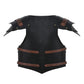 HZMAN Viking Warrior Chest Armor Medieval PU Leather Vest