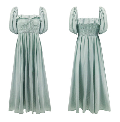 Half Sleeve Linen Dress