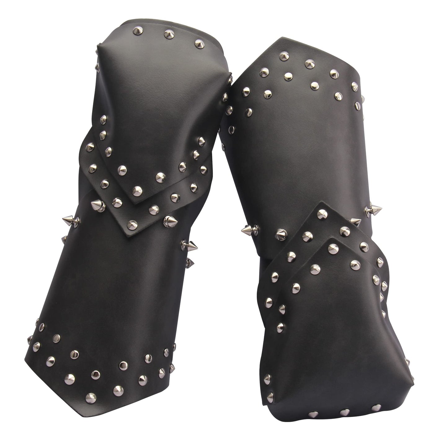 JAOYU Leather Bracers Arm Armor Viking Cuffs