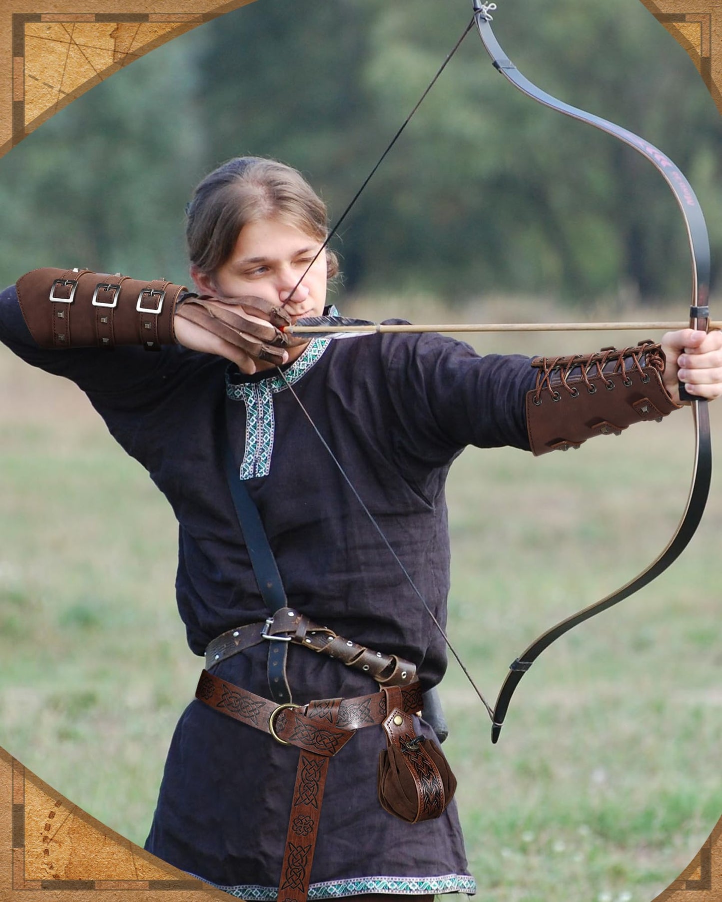 Medieval Viking Belt Leather Belt