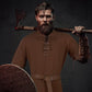 Renaissance Costume Men Medieval Viking Tunic 3 pcs