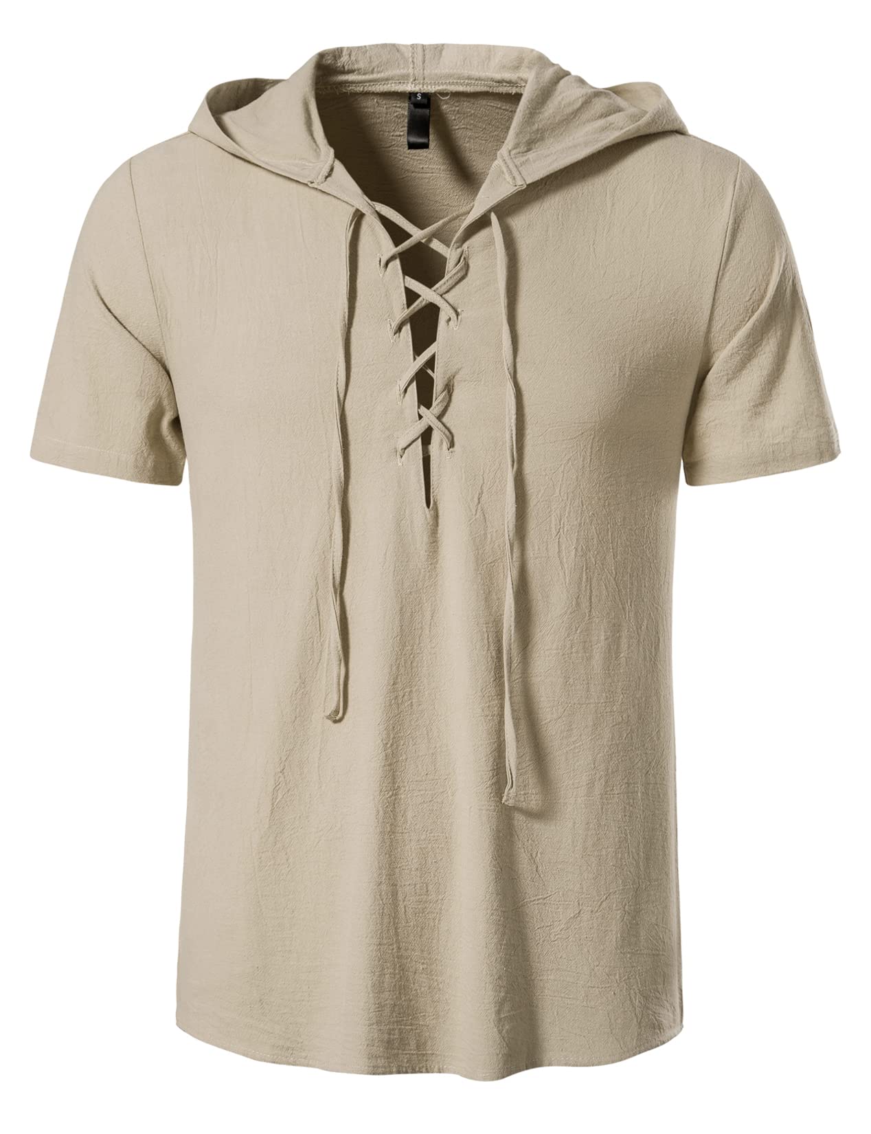 Modern Hemmed Summer Weight Cotton Tunic with Hood