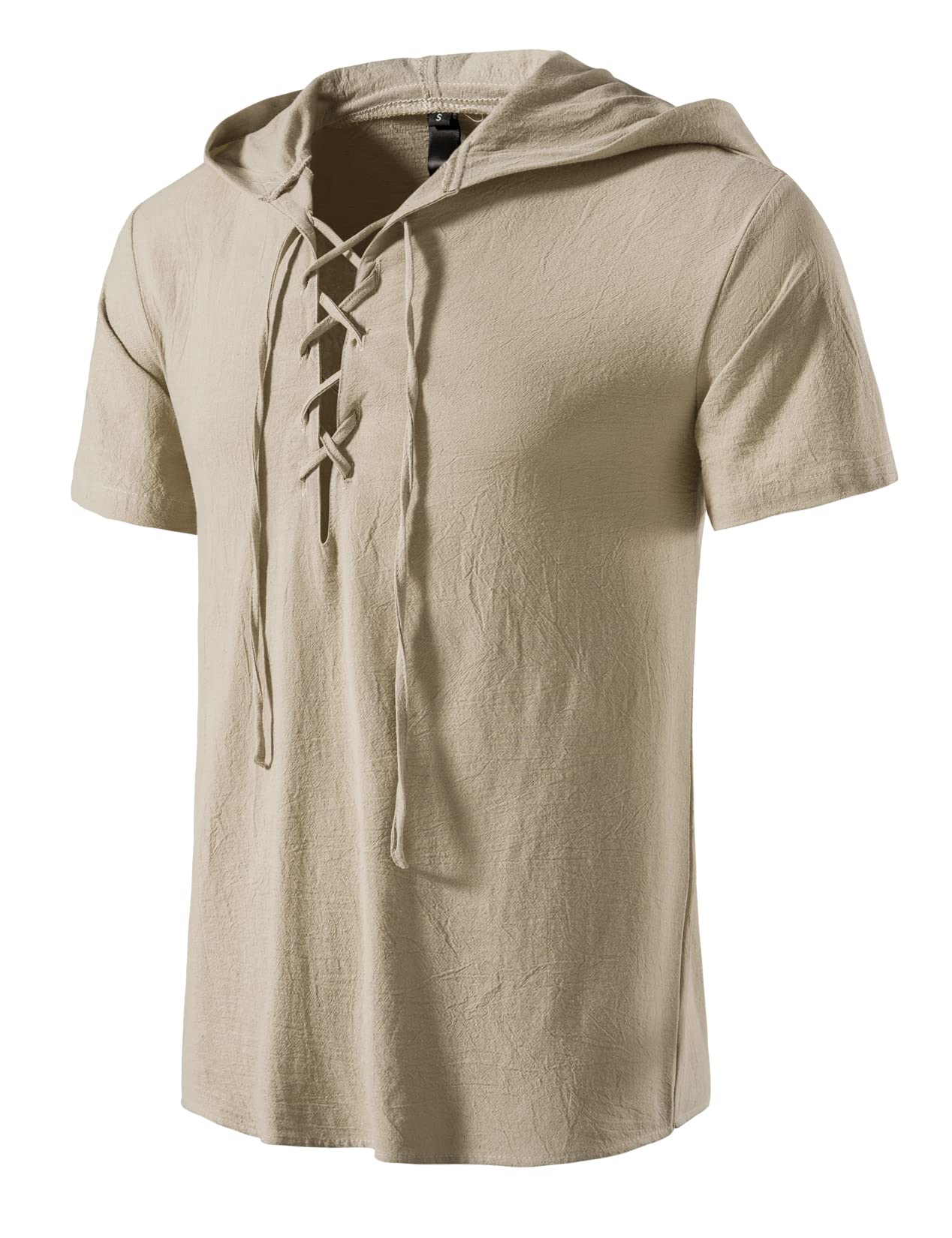 Modern Hemmed Summer Weight Cotton Tunic with Hood