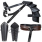 Medieval Knight Leather Belt Shawl