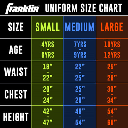 Franklin Sports NFL Youth Football Uniform Set for Boys & Girls - Includes Helmet, Jersey & Pants with Chinstrap + Numbers Minnesota Vikings Medium