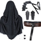 Medieval Knight Leather Belt Shawl