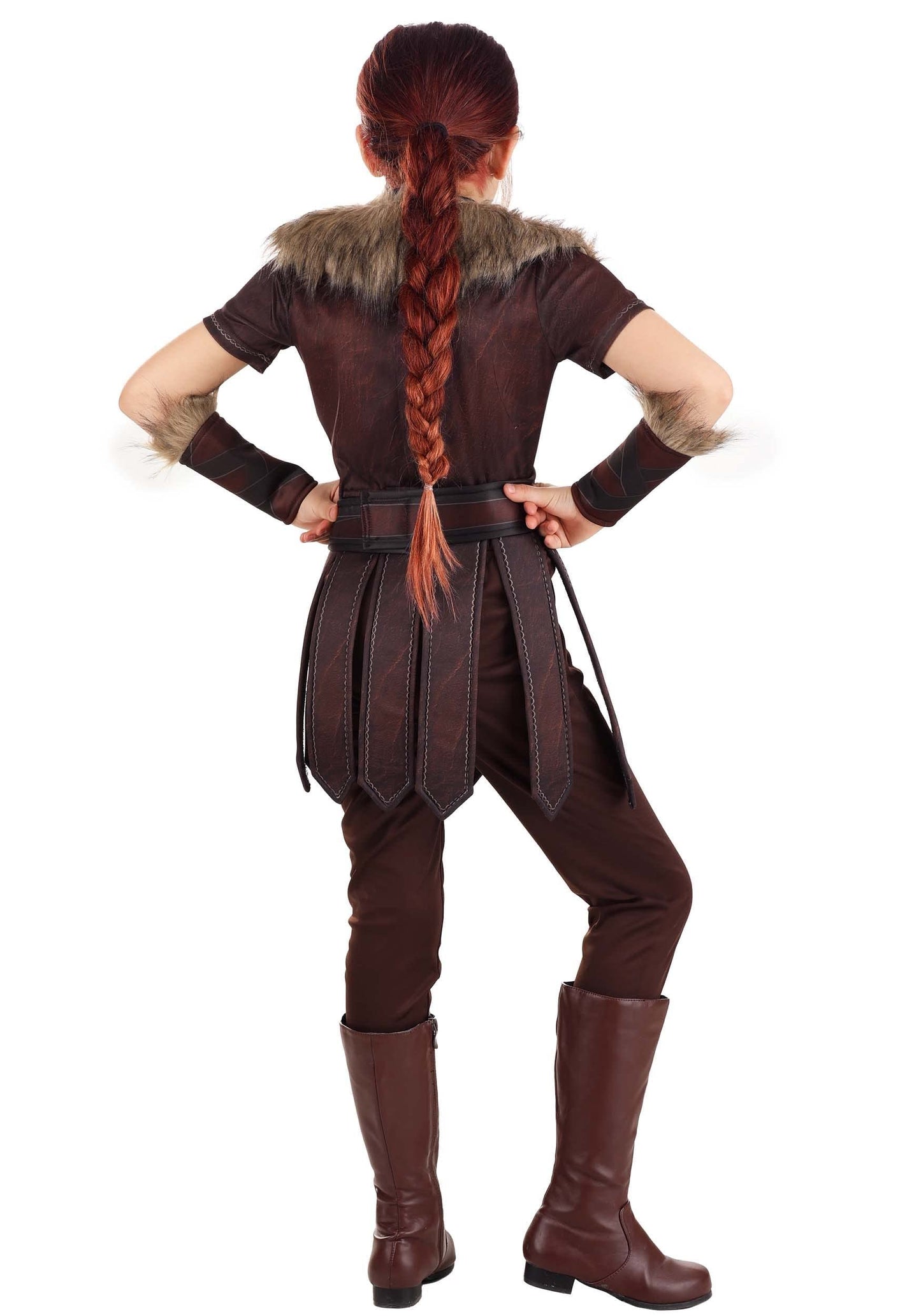 Victorious Viking Shieldmaiden Costume for Girls - Halloween Kids Viking Costume