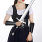 Faux Leather Cincher and Bracers