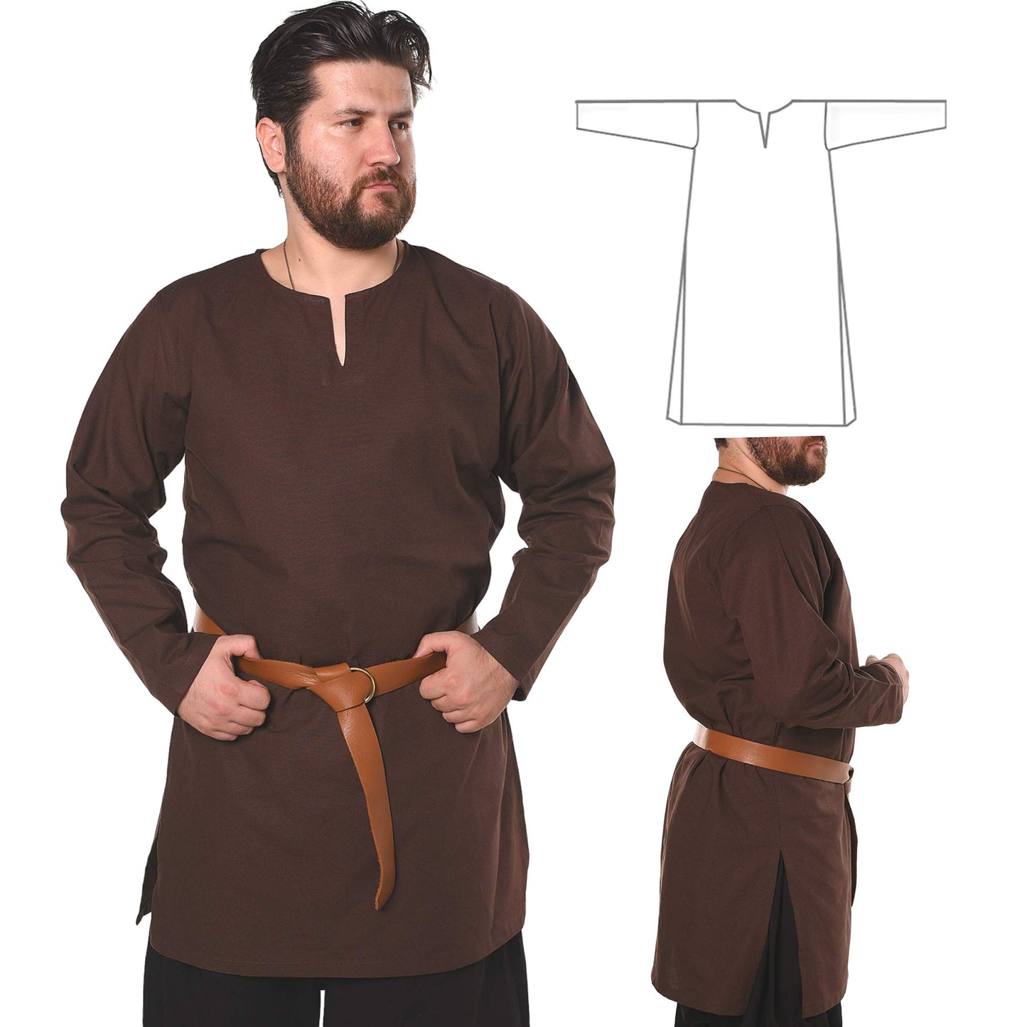 Medieval, Viking and LARP Undertunic