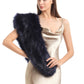 Soul Young Faux Fur Collar Women's Neck Warmer Scarf Wrap 80cm,31.5in A-nature