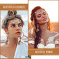 Feather Hair Clips Boho Head Moon Chain Crystal Vintage Forehead Jewelry 5 Pack