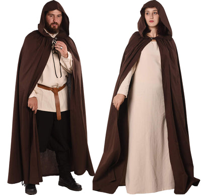 Norse Merchant Medieval Hooded Viking Cape