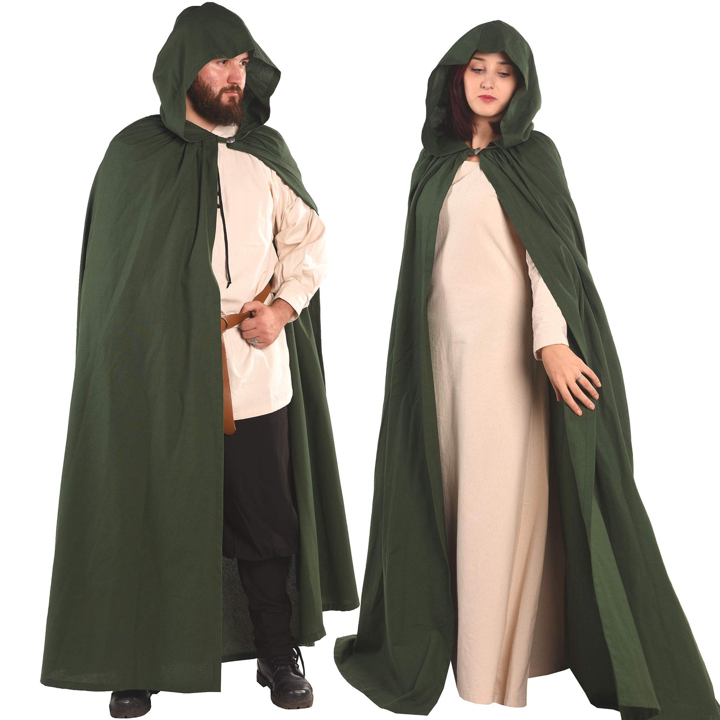 Norse Merchant Medieval Hooded Viking Cape