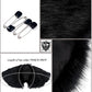 L'VOW Men's Viking Fur Collar Medieval Renaissance Wrap King Warrior Cape Shawl Halloween LARP Winter Cosplay Costume Brown-1