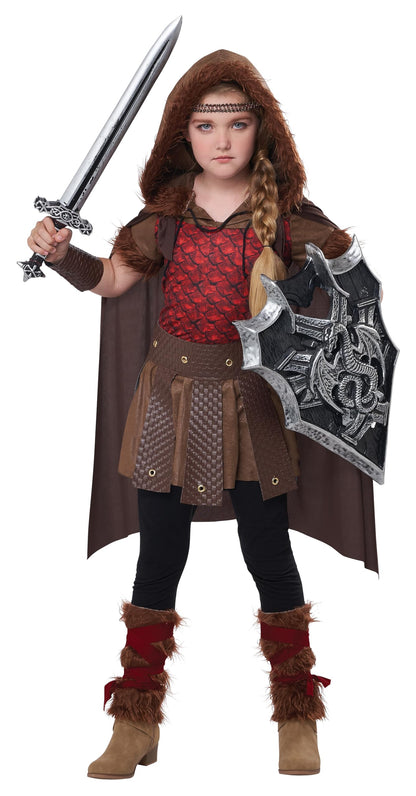 California Costumes girls Dragon Trainer Large Brown/Red