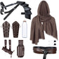 Medieval Knight Leather Belt Shawl