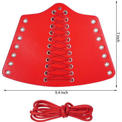Faux Leather Cincher and Bracers