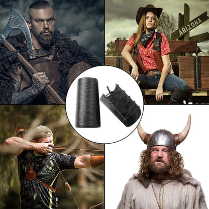 GORGECRAFT Leather Bracers Arm Armor