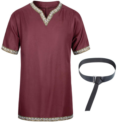 Mens Medieval Costume Viking Tunic