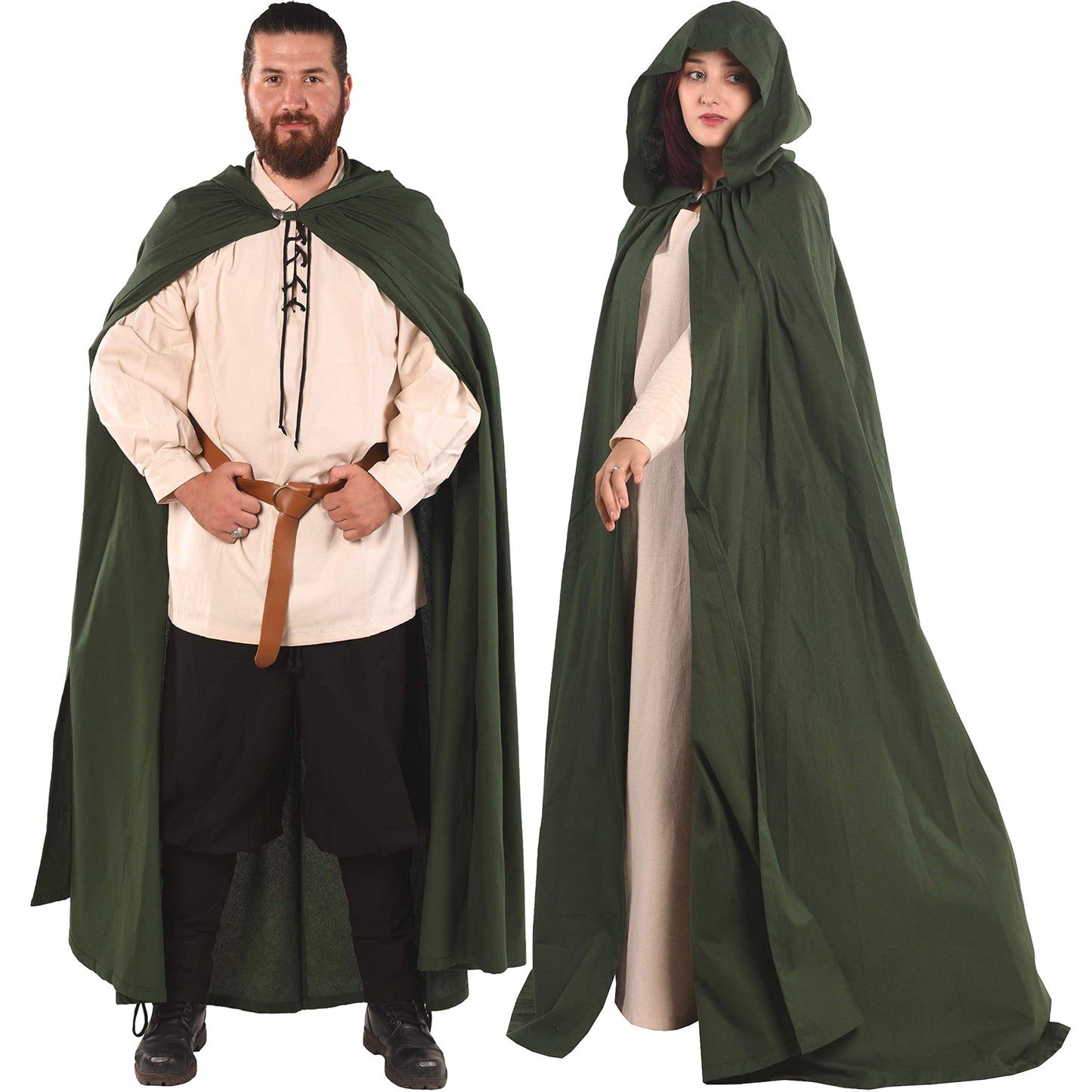 Norse Merchant Medieval Hooded Viking Cape