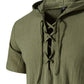 Modern Hemmed Summer Weight Cotton Tunic with Hood