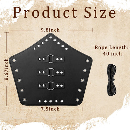 Adults Faux Leather Arm Guards Arm Bracers