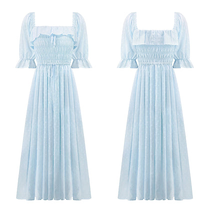 Half Sleeve Linen Dress