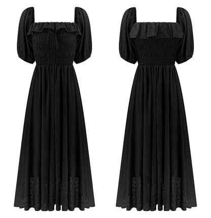 Half Sleeve Linen Dress