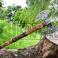 Double Sided Norse Knotwork Viking Battle Axe