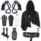 Medieval Knight Leather Belt Shawl