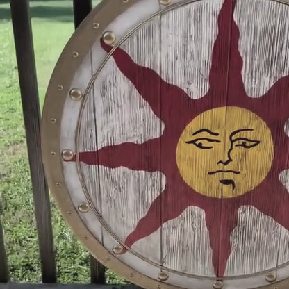Sunlight Dark Souls Cosplay Plank Viking Shield, 24"