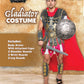 Spooktacular Creations Brave Men’s Roman Gladiator Costume Set for Halloween Audacious Dress Up Party XLarge