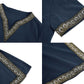 Gafeng Kids Medieval Knight Costume Tunic Renaissance V Neck Shirt Viking Vintage Warrior Halloween Tops Black 10-12 Years