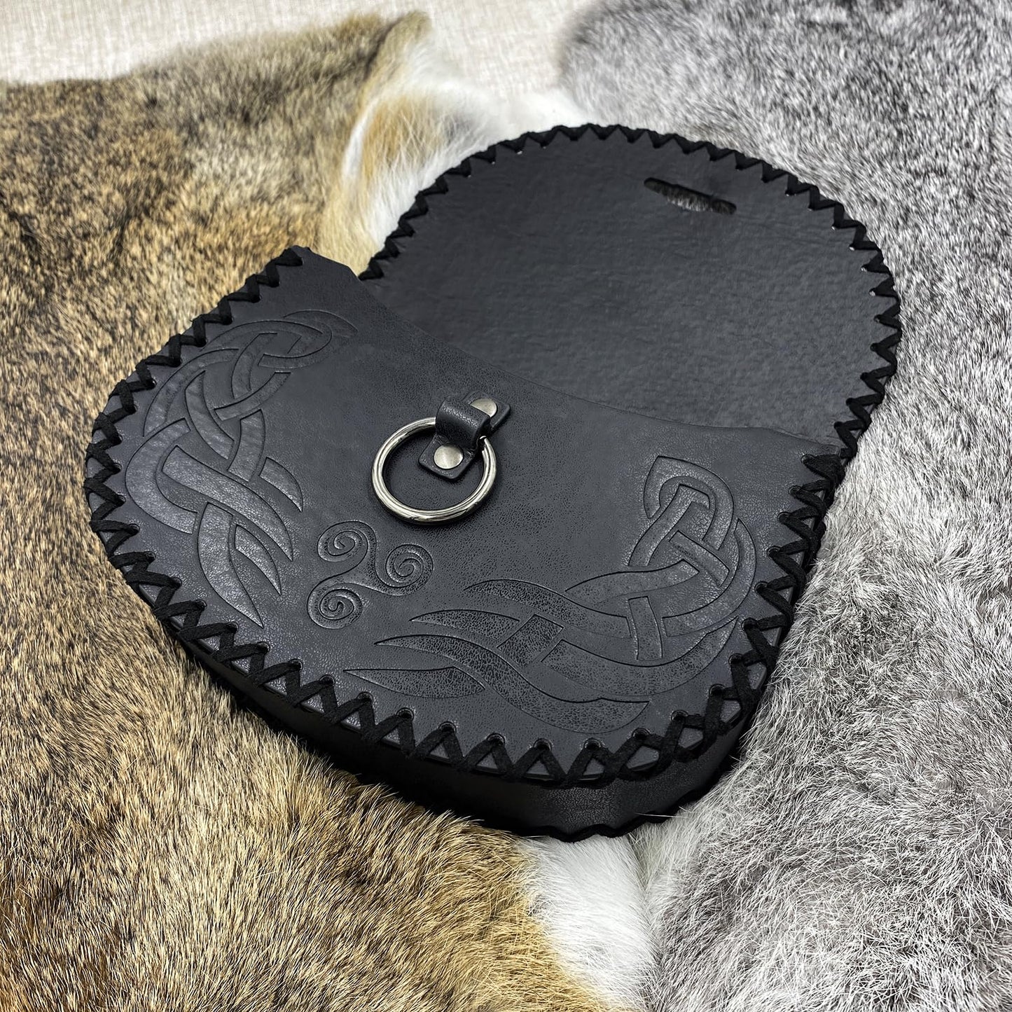 Viking Embossed Belt Bag