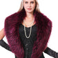 Soul Young Faux Fur Collar Women's Neck Warmer Scarf Wrap 80cm,31.5in A-nature