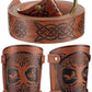 Renaissance Viking Retro Knight Belt Embossed O Ring 3 pcs