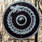 Jormungandr Plank Viking Shield, 24"