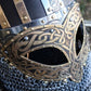 Thane's Dragon Etched Viking Helmet Vendel Style